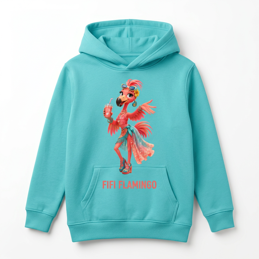 Fifi Flamingo Hoodie